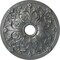 Ekena Millwork Jamie Ceiling Medallion (Fits Canopies up to 3 7/8"), 23 5/8"OD x 3 7/8"ID x 2 1/8"P, Platinum CM23JAPLS - alternate 1